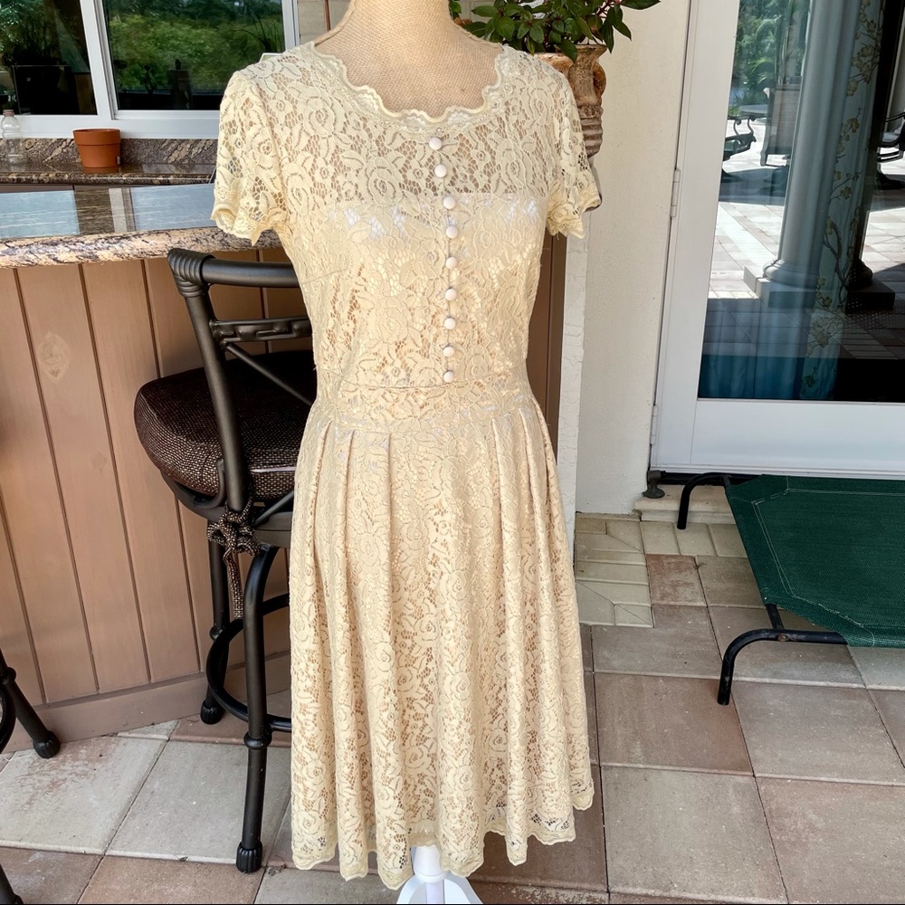 Vintage Lace Dress